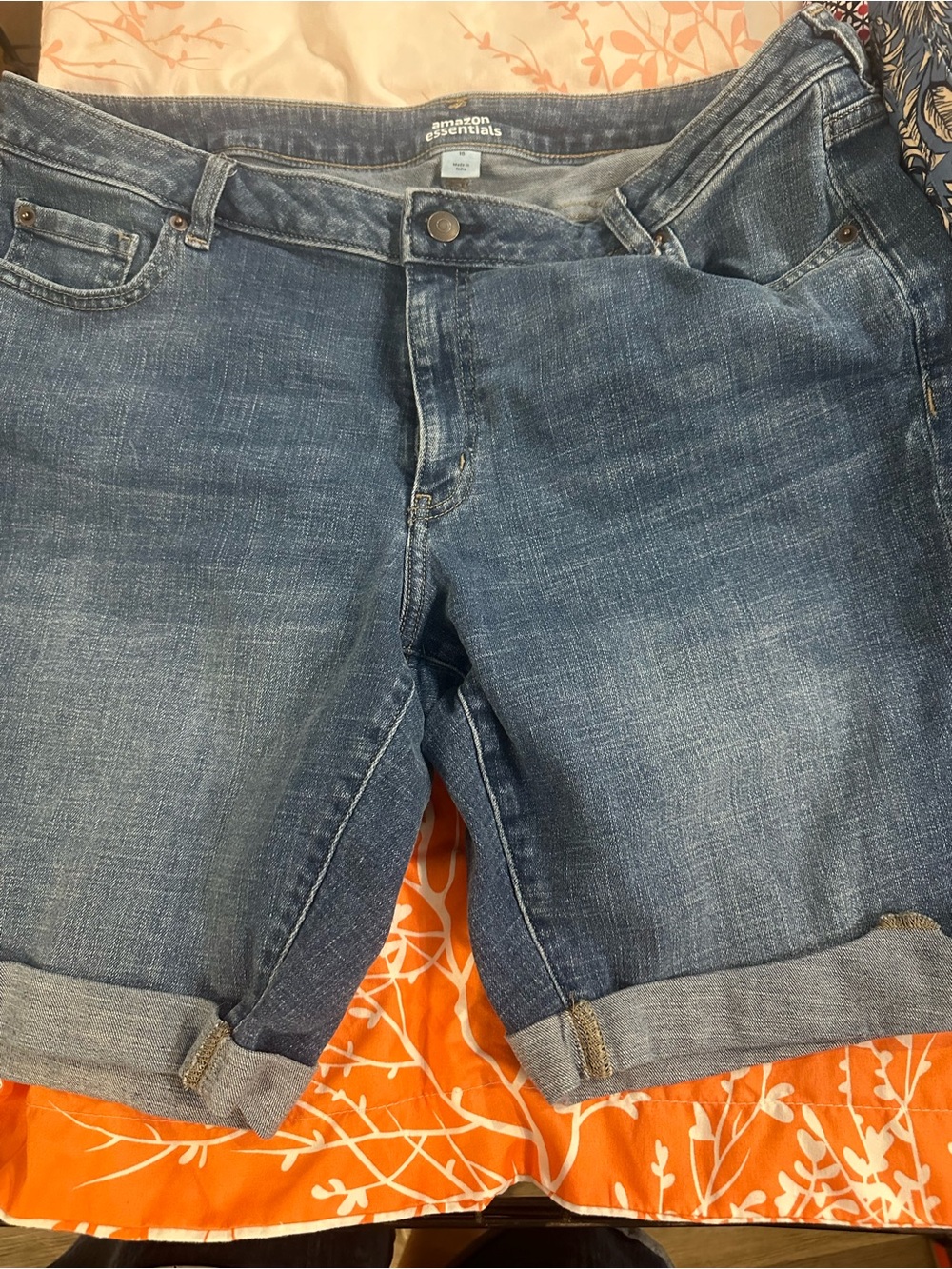 Amazon Essentials Blue Denim Shorts